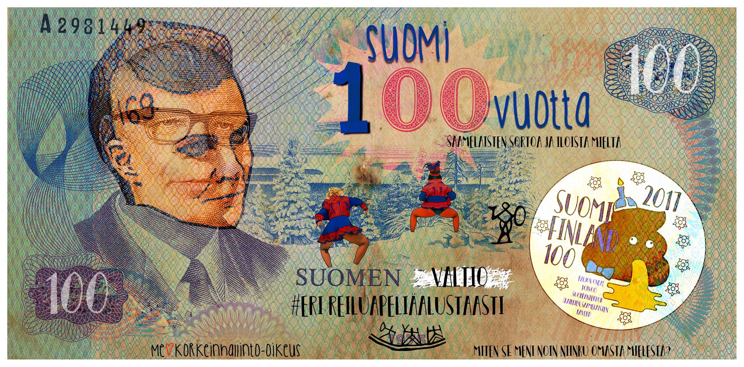 Suohpanterror: 100 vuotta sortoa.