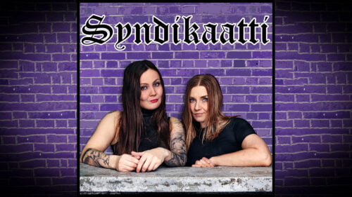 Syndikaatin logossa Emilia Männynväli ja Laura Gustafsson.