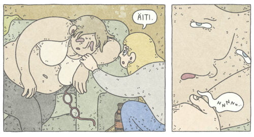 "Kerron miltä tuntui olla lapsi ja olosuhteiden uhri" – Kimmo Lustin sarjakuva-albumi kuvaa vanhemman alkoholismin vaikutuksia