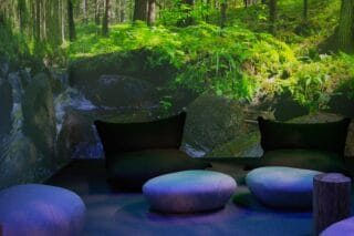 virtuaalinen metsäympäristö