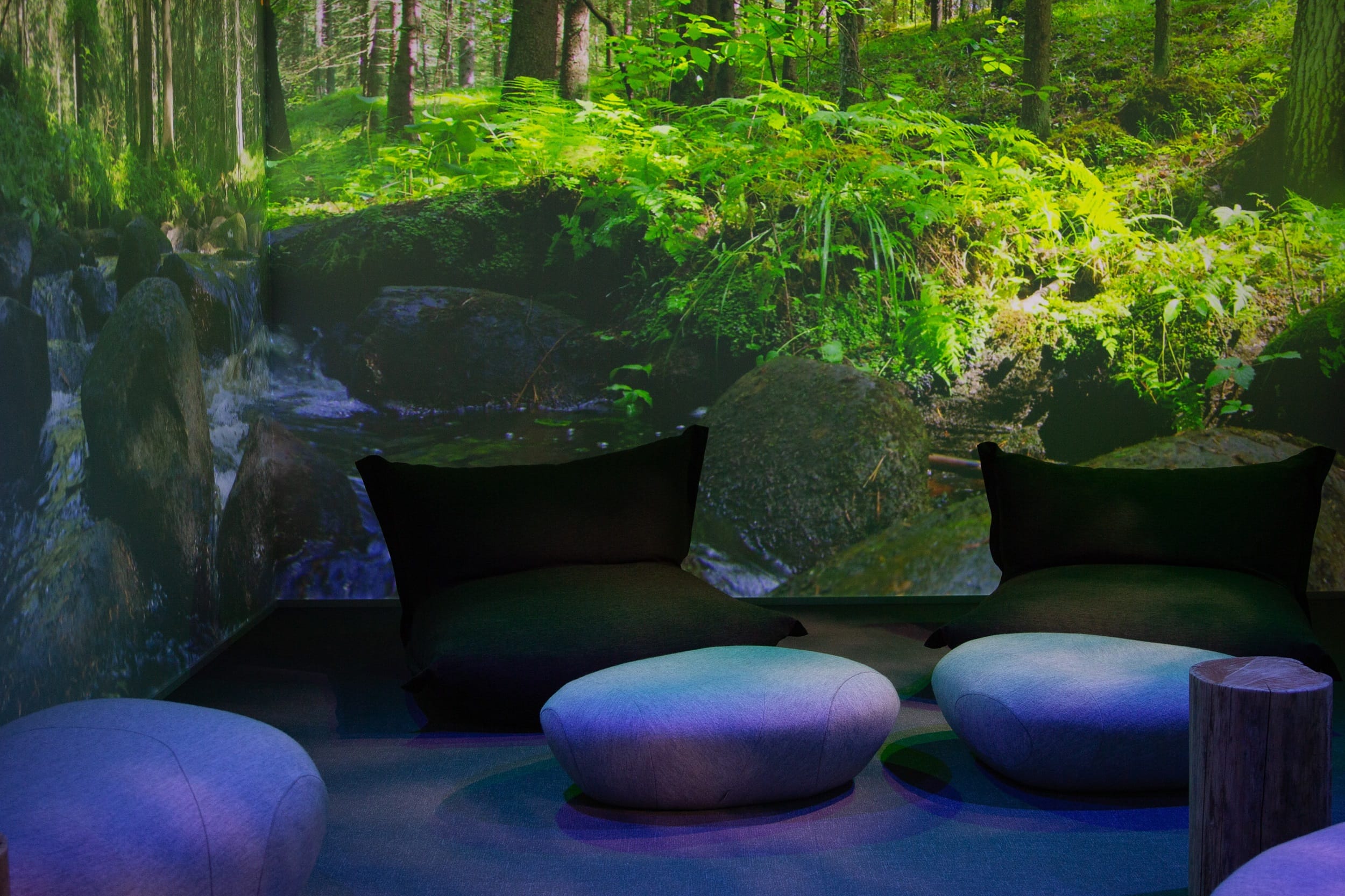 virtuaalinen metsäympäristö