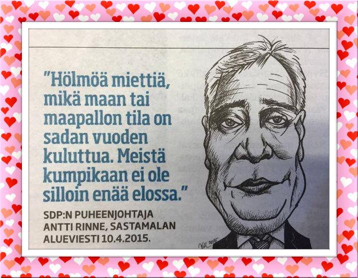 Nää ihmiset ajattelevat näin joka päivä.