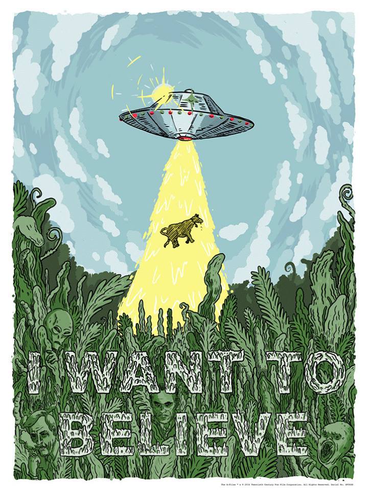 I want to believe lehmä