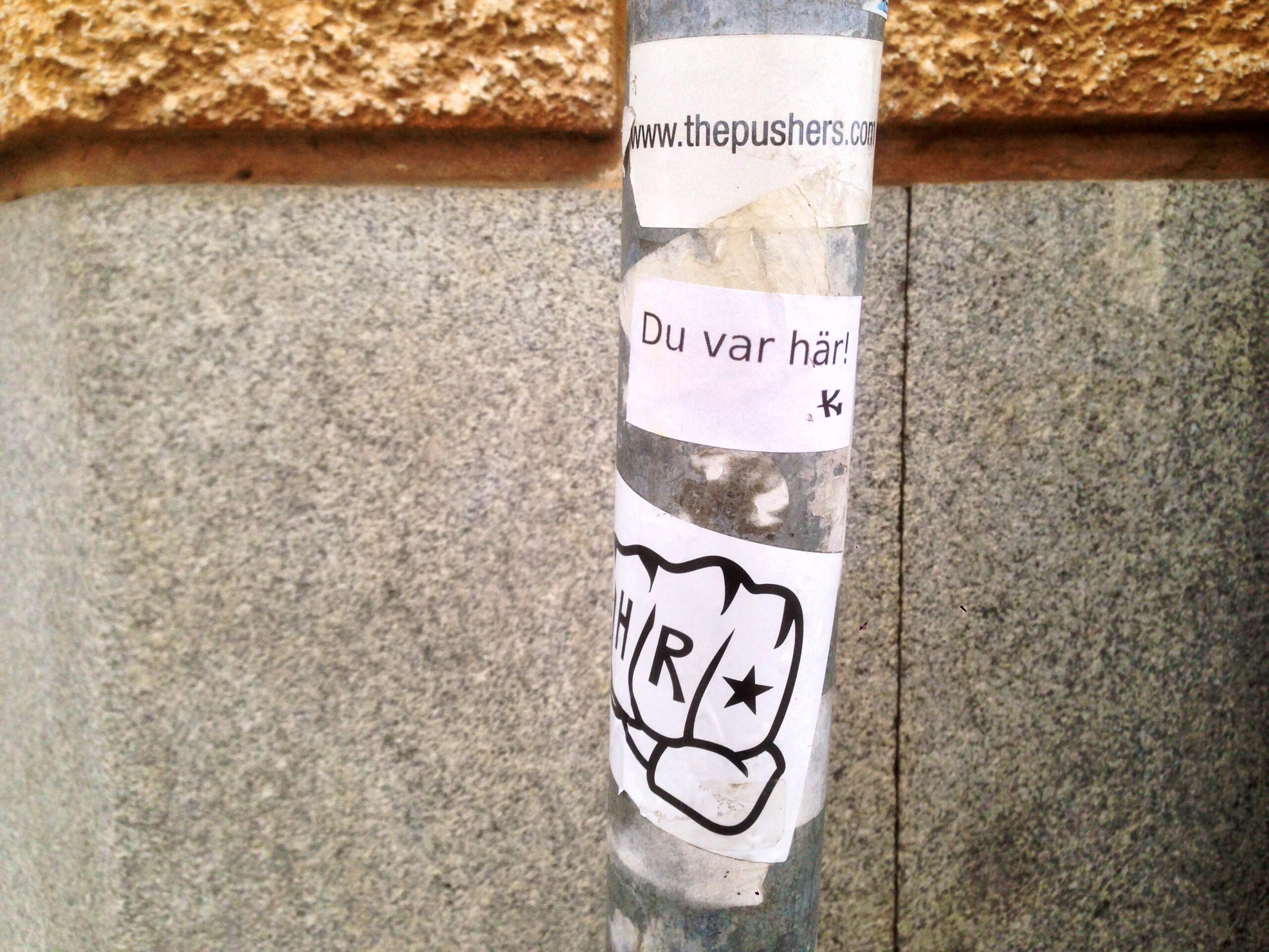 K: Du var här