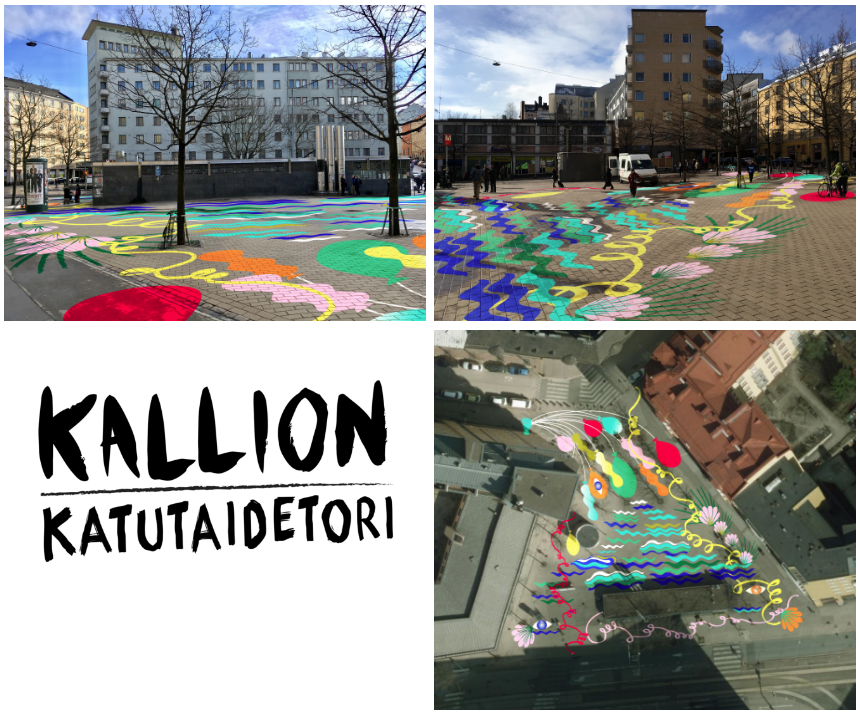 Piritori, eli virallisesti Vaasanpuistikko, saa pian väriä pintaan. Yleisö sai valita raadin valitsemista suunnitelmista ja Laura Lehtisen Kemut meren äärellä voitti.