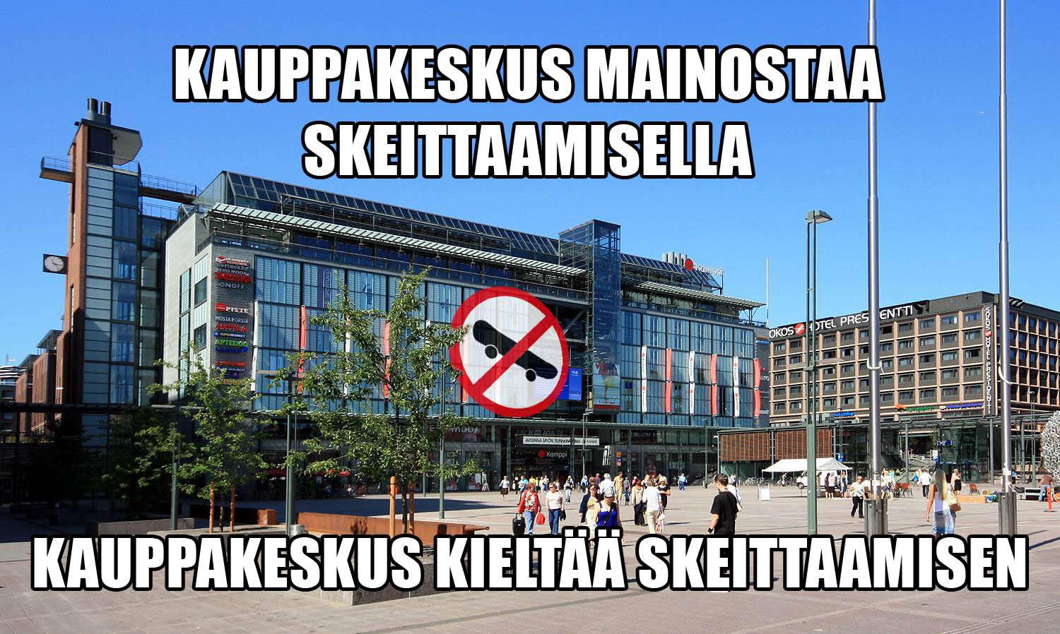 Ristiriitaa ilmassa.