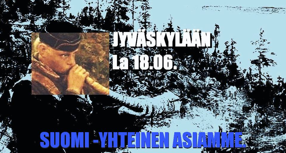 Hei, ota lapset mukaan ja lähde piknikille koko perheen voimin. Paikalla on arjalaisen yhteiskunnan toivot, rasistit ja persunuoret, joita ei tietenkään tulisi yhdistää mitenkään muihin järjestäviin tahoihin.