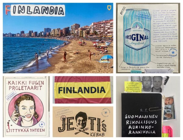 Oma maa mansikka, muu maa Original Long Drink – Taiteilija Riiko Sakkinen tarkastee suomalaisten Fuengirolaa fuge-otsikko-scaled