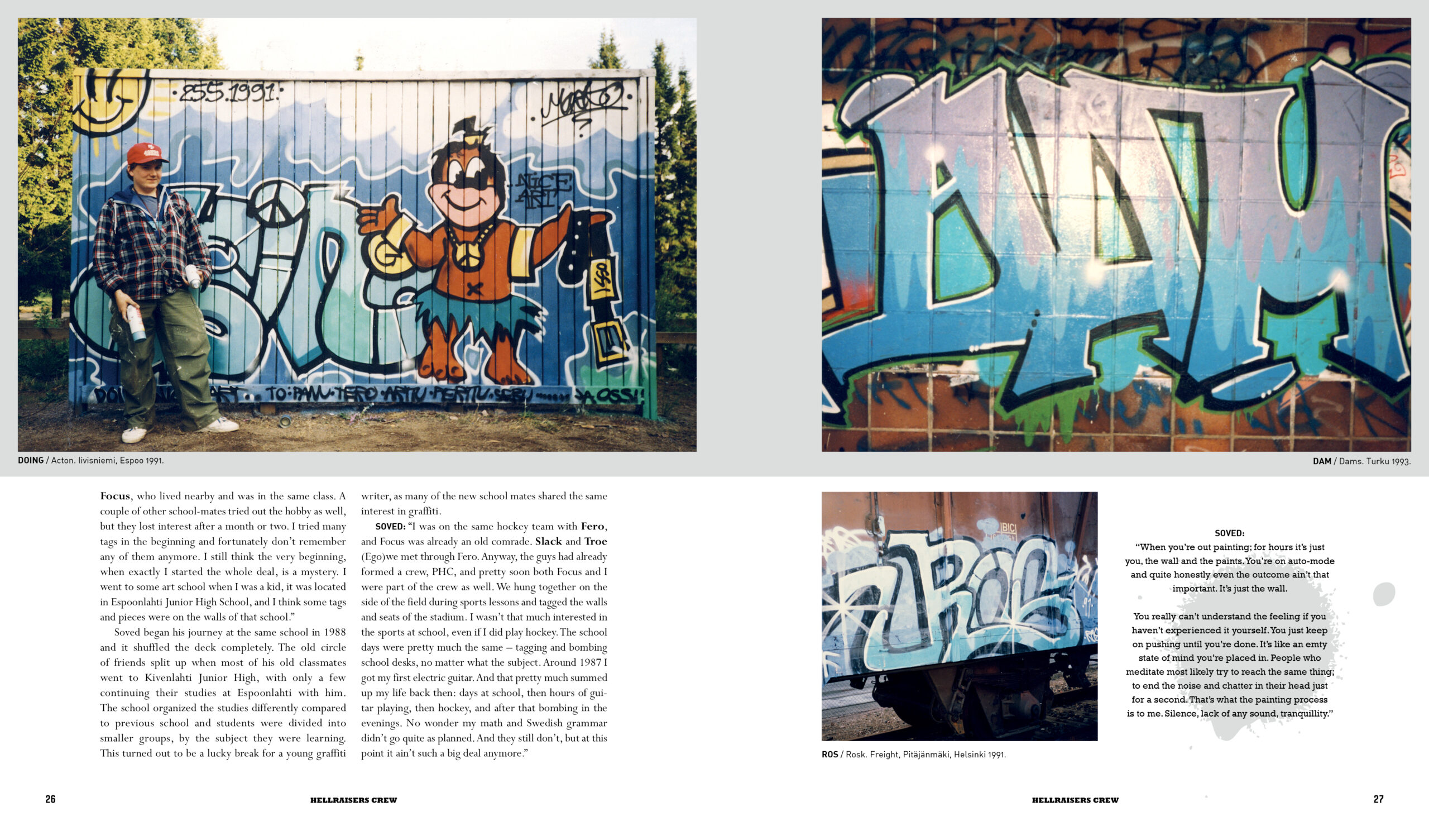 Hellraisers Crew – Graffiti From Espoo, Finland est. 1990 - Image 3