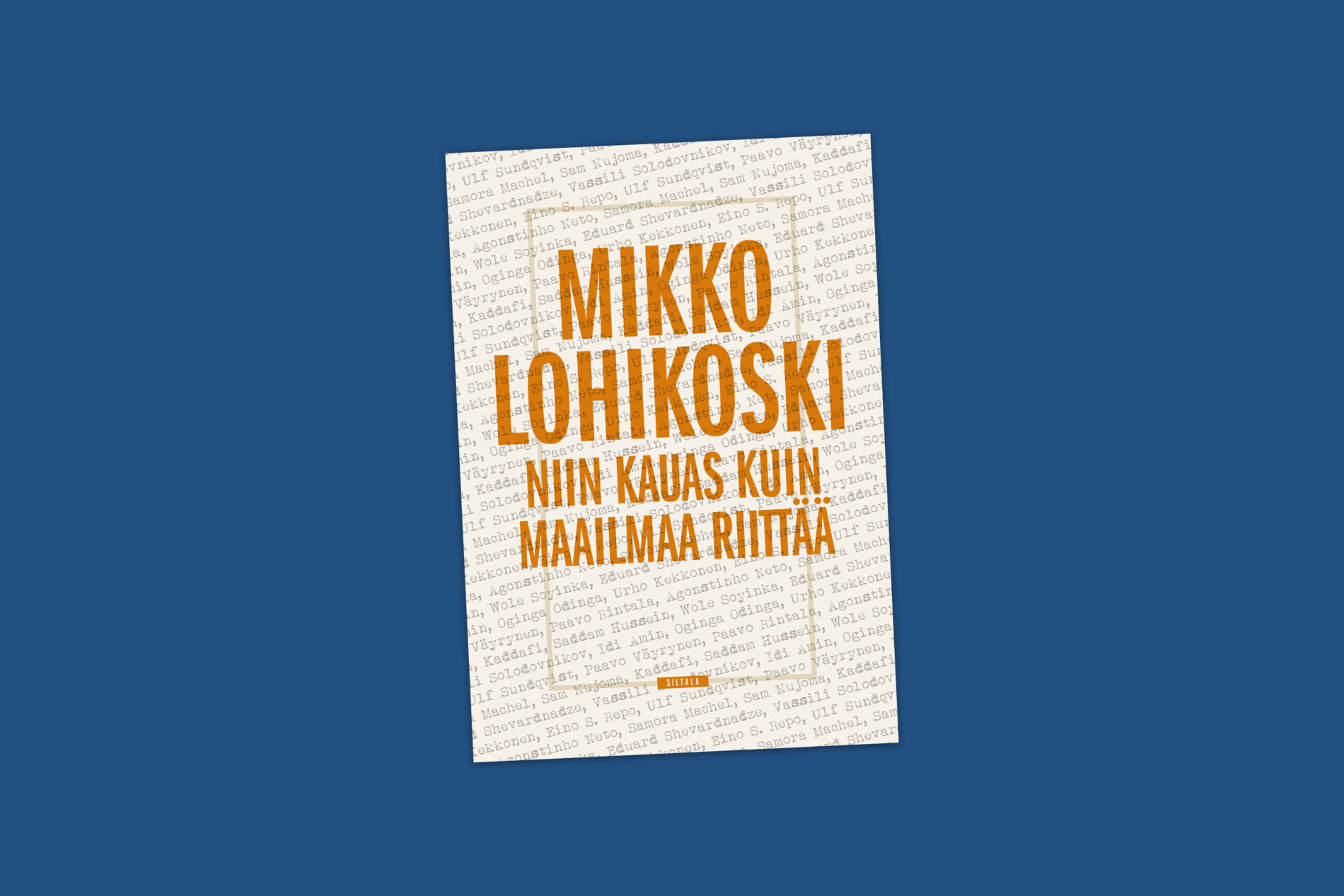 Kirja-arviossa kanslianeuvos Mikko Lohikosken muistelmat