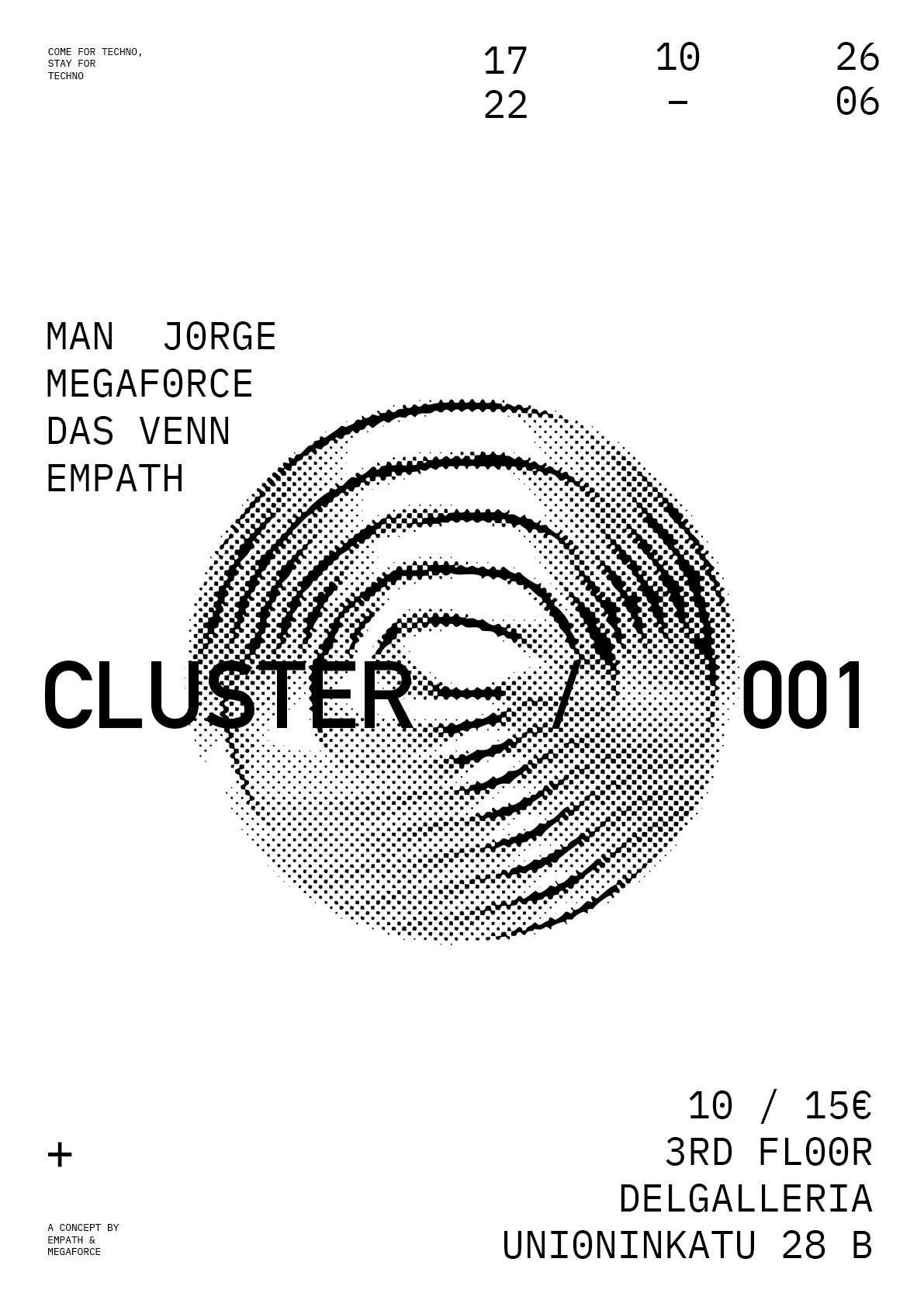CLUSTER 001: Berlin Club Values Brought To Finland