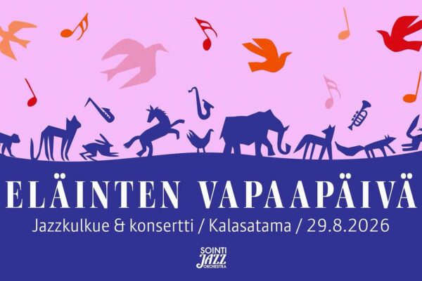 Eläinten vapaapäivä -kulkue ja konsertti (Sointien Kalasatama) Eläinten vapaapäivä -kulkue ja konsertti (Sointien Kalasatama)