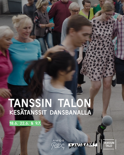 Tanssin talon kesätanssit Dansbanalla
